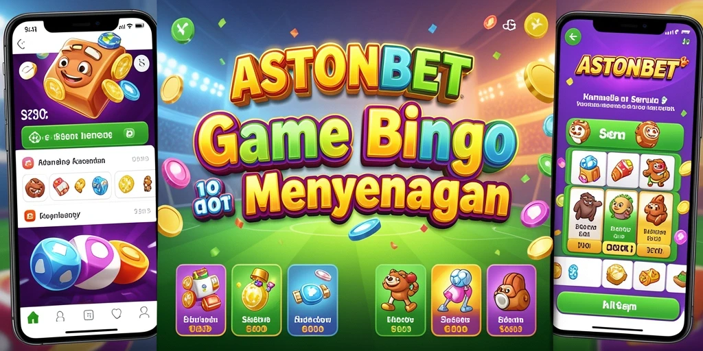 Gameplay seru ASTONBET dengan elemen Bingo yang menarik.