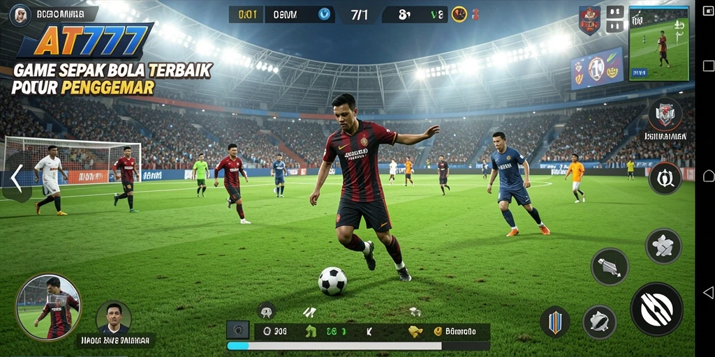 Tampilan gameplay menarik dari AT777 yang memukau.