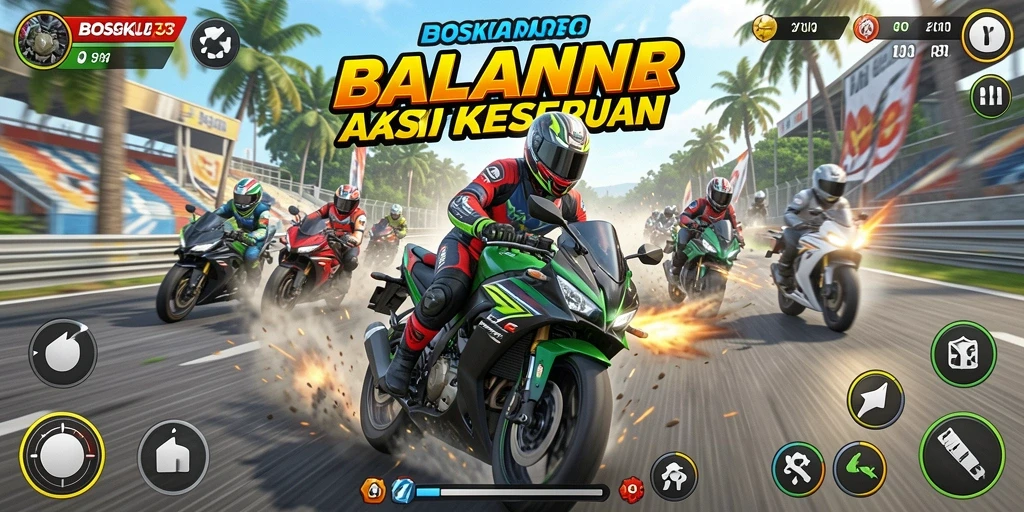 Screenshot lebih dari sekadar balapan motor yang mendebarkan.