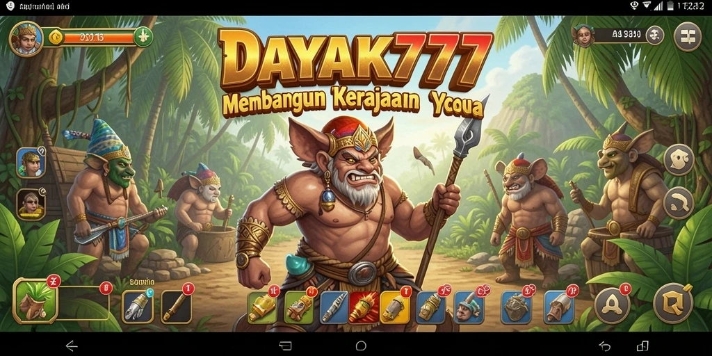 Screenshot gameplay dari DAYAK777 yang menunjukkan keseruan mengelola bisnis Tycoon.
