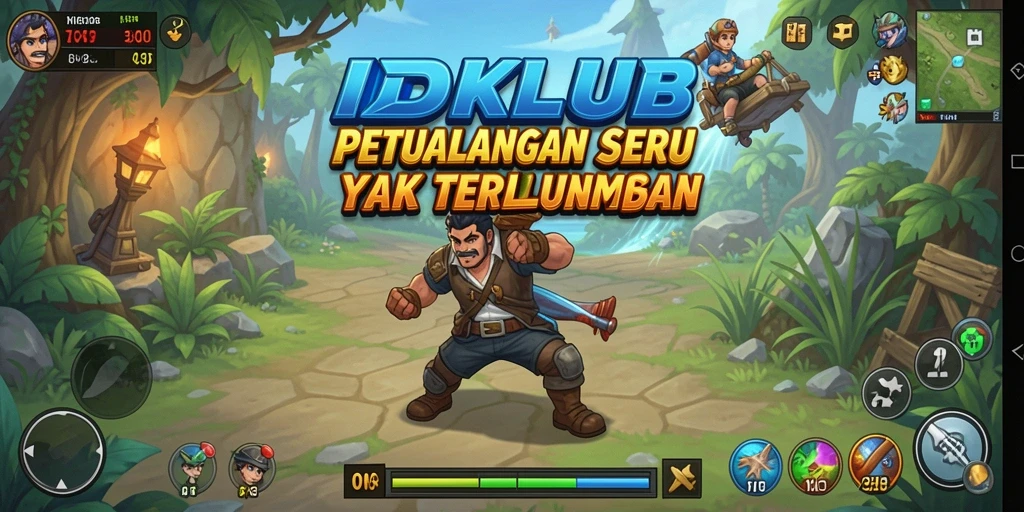 Tampilan gameplay IDKLUB yang memukau dalam petualangan seru.