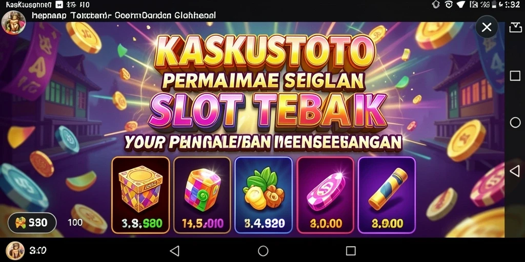 Tampilkan gameplay KASKUSTOTO yang seru dan menarik.