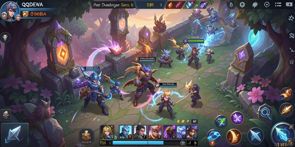 Gameplay seru dan strategis di QQDEWA.