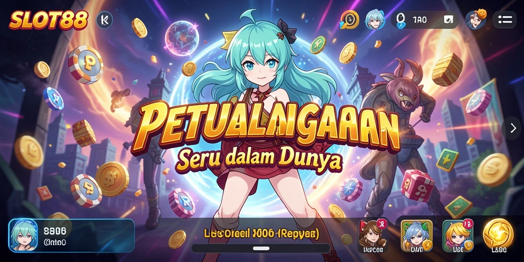 Gameplay SLOT88 yang mendebarkan dengan karakter anime.