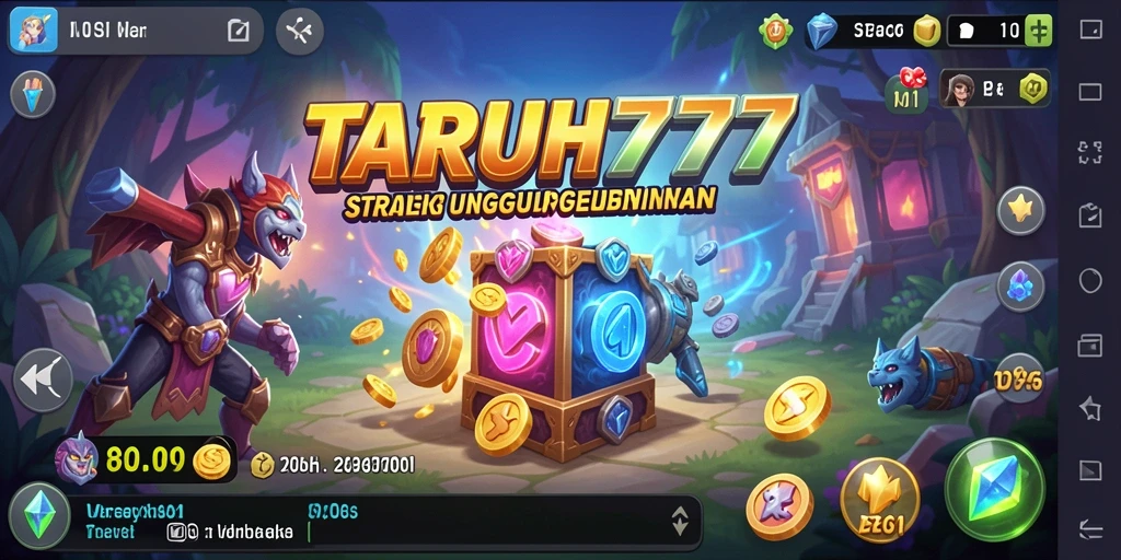 Tangkapan layar TARUH777 yang menunjukkan aksi strategis di medan perang.