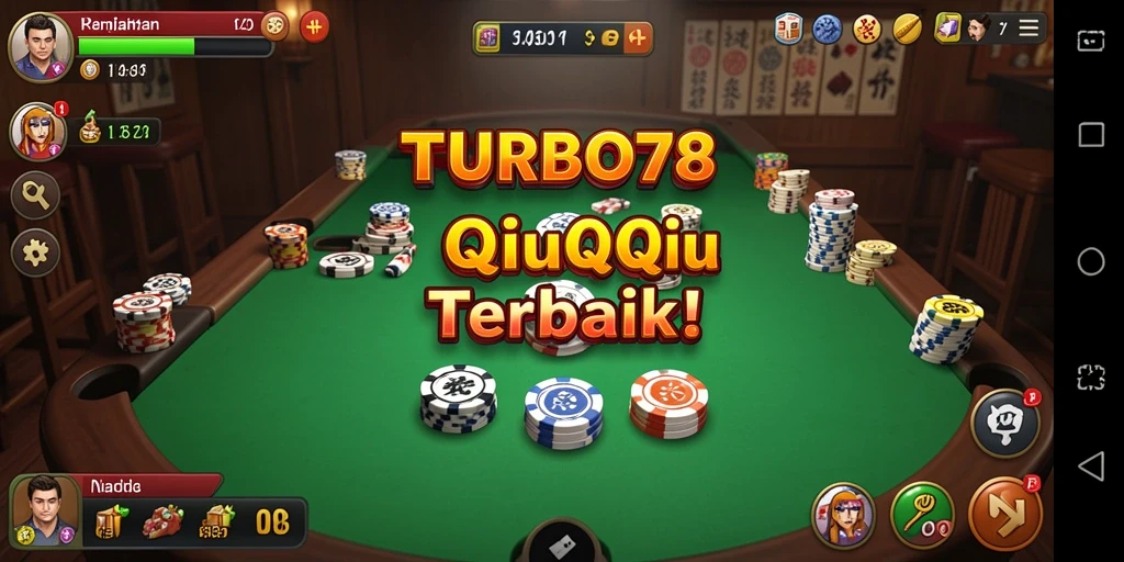 Tampilan gameplay QiuQiu yang seru dan penuh strategi.