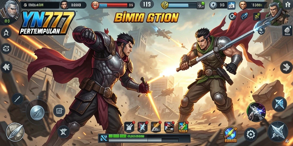 Tampilan gameplay YN777 yang penuh aksi dan tantangan.