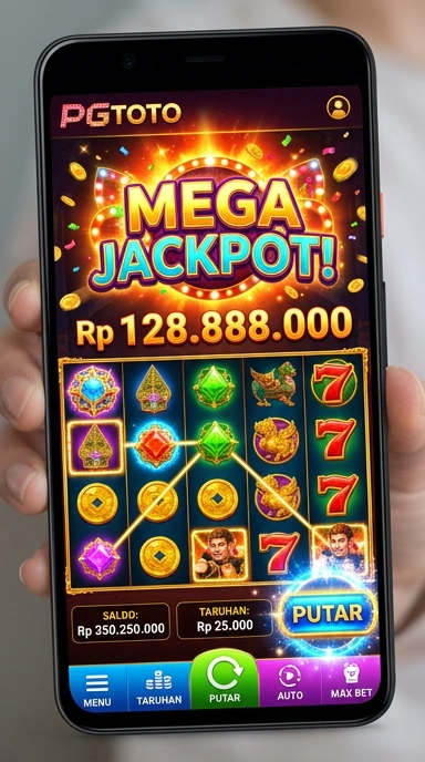Tampilan utama aplikasi pgtoto yang menarik dan mudah dinavigasi.